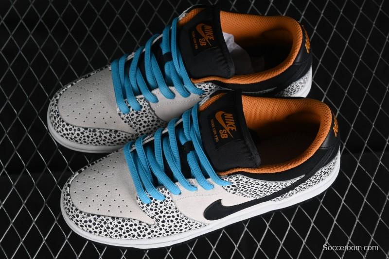 Nike SB Dunk Low Safari "Olympics" Stone Pattern SB Low Top Casual Sneakers - FZ1233-002