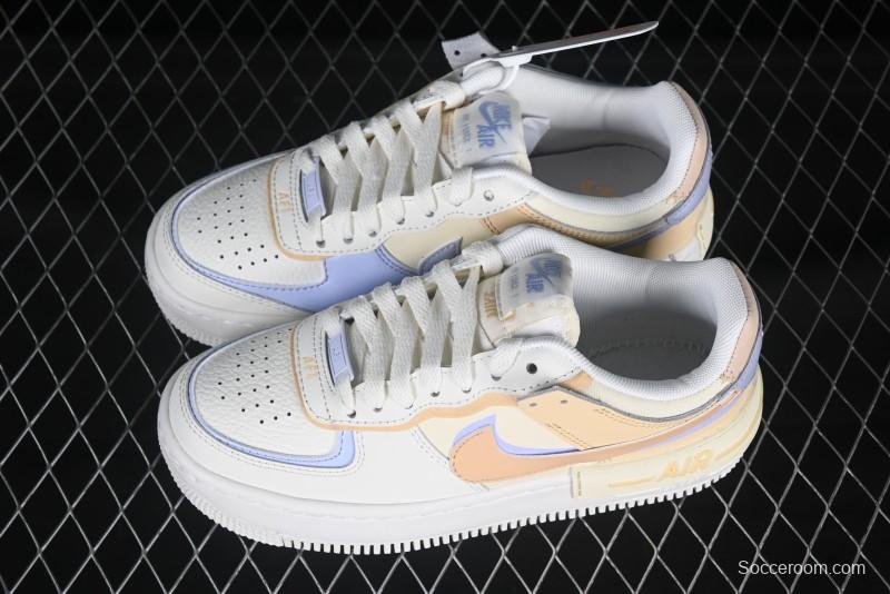 Nike Air Force 1 Shadow Lightweight Elevated Low-Top Sneakers - DZ1847-114