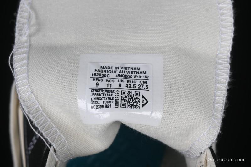 Converse Chuck 1970s High-Top Casual Canvas Sneakers with Classic Graffiti Limited Edition Three-Star Logo - 162050C