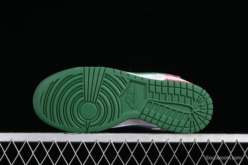 Supreme x Nike Dunk Low SB Skate Shoes with Zoom Air Cushion - XD6188-033