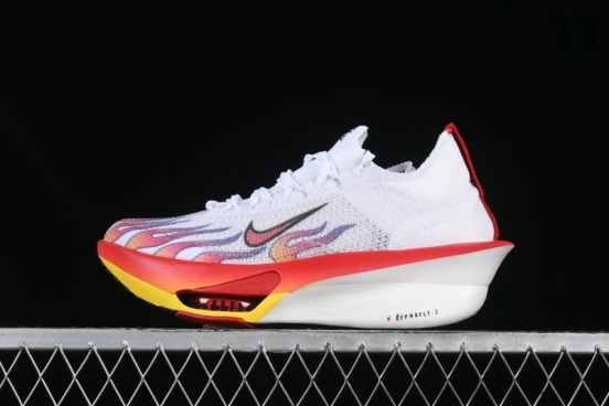 Nike ZoomX Vaporfly NEXT% 3 Marathon Series Foam Ultra-Lightweight Cushioned Running Shoes - HQ3501-100