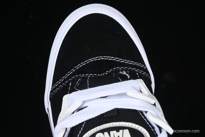 Vans Knu Skool DR Black White New Series Chunky Sneakers - VN000CZUVE9