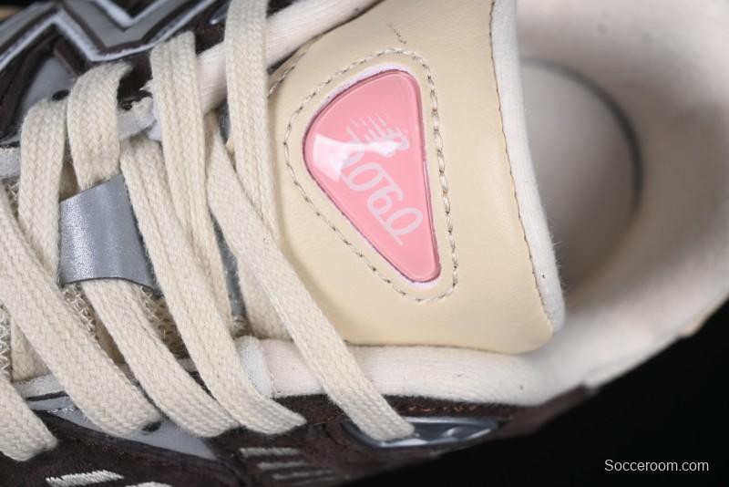 New Balance NB9060 Series Retro Casual Running Shoes with ABZORB Cushioning - U9060FLP