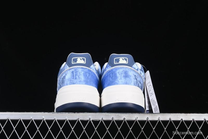 New York Yankees MLB Bigball Chunky Window Velvet Monogram Thick Sole Casual Running Shoes - 3ASXCVC4650NYS