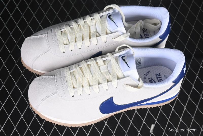 Nike Classic Cortez Leather Retro Running Shoes - FQ8108-110