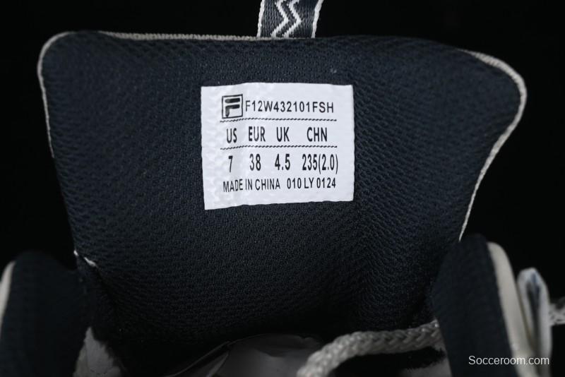 Fila Fusion Retro Mars Running Shoes with Lace-Up Design and Cushioned Sole - F12W432101FSH