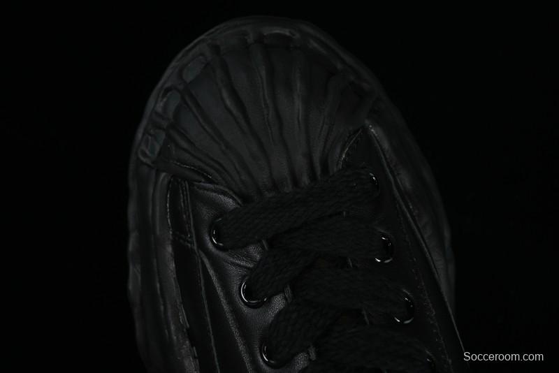 Wayne Original Sole Leather Low Sneaker with Melted Ice Cream Outsole - W.E5