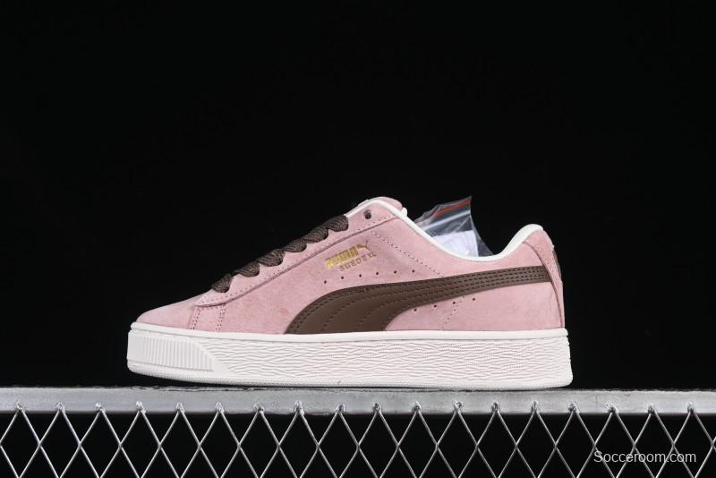 PUMA Suede Classic Sneakers - Rose Pink & Chocolate Brown