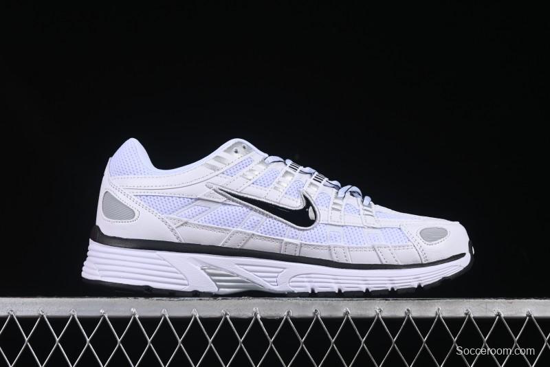 Nike P-6000 Premium Retro Casual Sneakers with Multi-Layer Design - CD6404-107