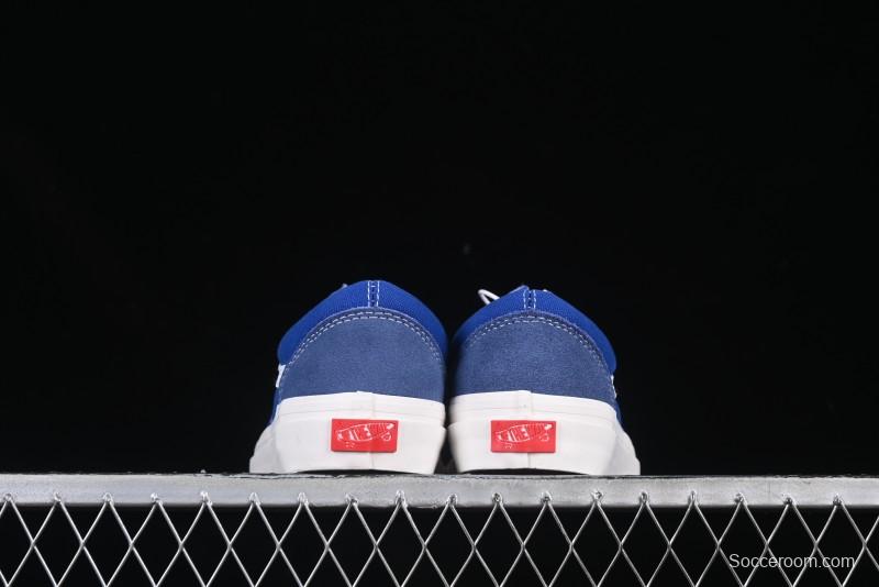 Vans Premium Old Skool 36 Retro Skate Shoes with Full-Grain Leather and Cushioned Insole - VN000CQDDWR