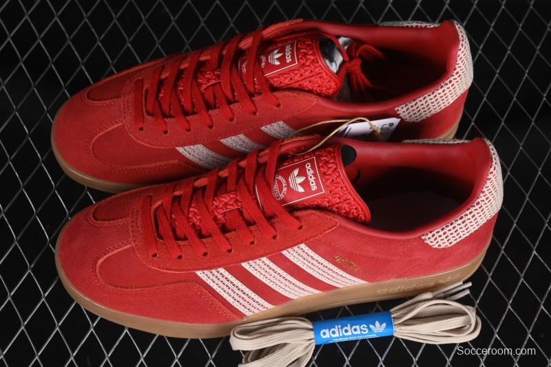 Adidas Originals Gazelle Indoor Retro Casual Slip-Resistant Wear-Resistant Low-Top Sneakers - JI2756