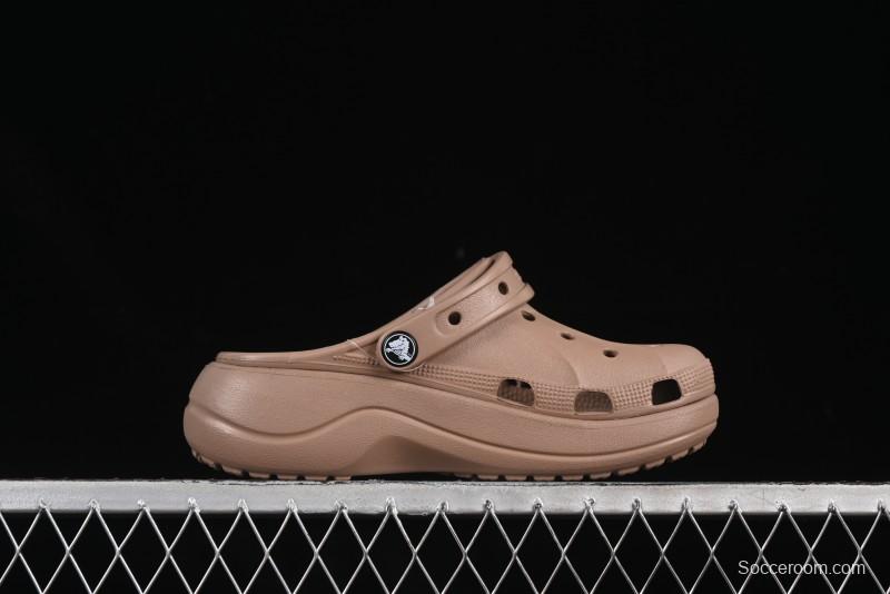 Crocs Baya Platform Classic Summer Two-Way Sandals Clogs - B.D4