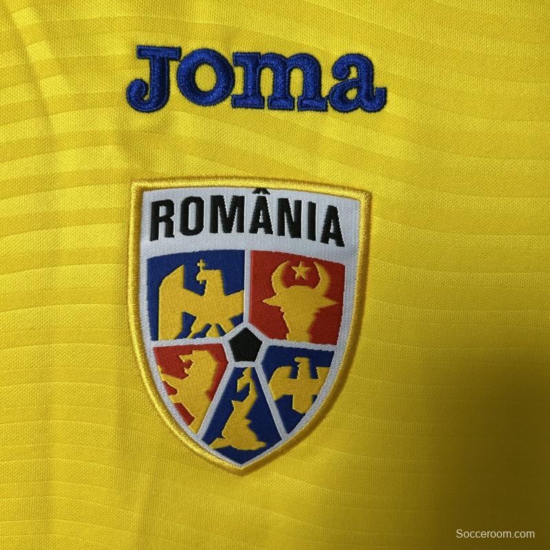 2025 Romania Home Jersey
