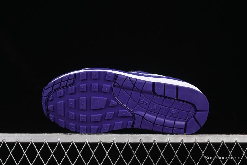 Nike Air Max 1 Retro Running Shoes with Half-Sole Air Cushion - HF8813-500