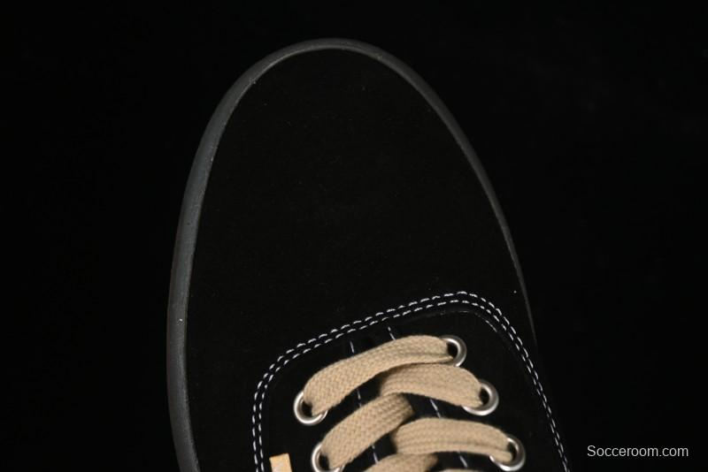 Vans Premium Authentic Suede Retro Sneakers with Translucent Rubber Sole - VN000CRQ6RJ