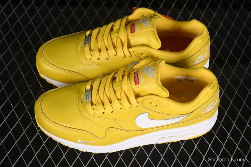 Nike Air Max 1 Retro Running Shoes with Half-Sole Air Cushion - HF8813-700