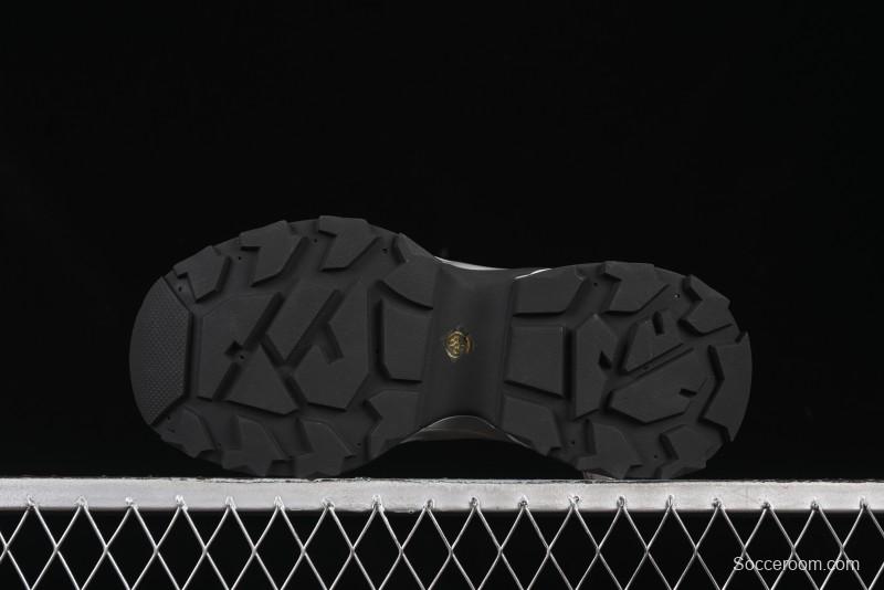 GG-CC 25ss New Platform Chunky Sneakers with 7CM Height Increase and Irregular Design - 668-2 Black