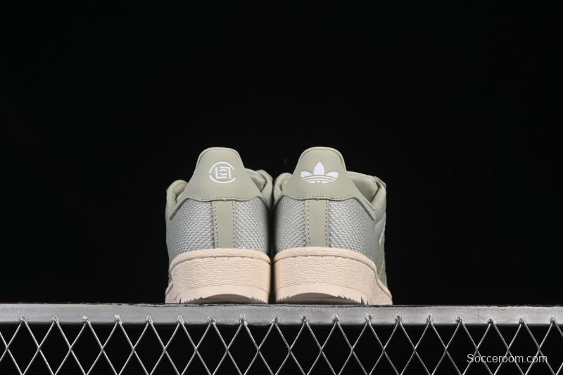 Adidas Clot Superstar Shell Toe Casual Sneakers with Serrated Design - IH3643