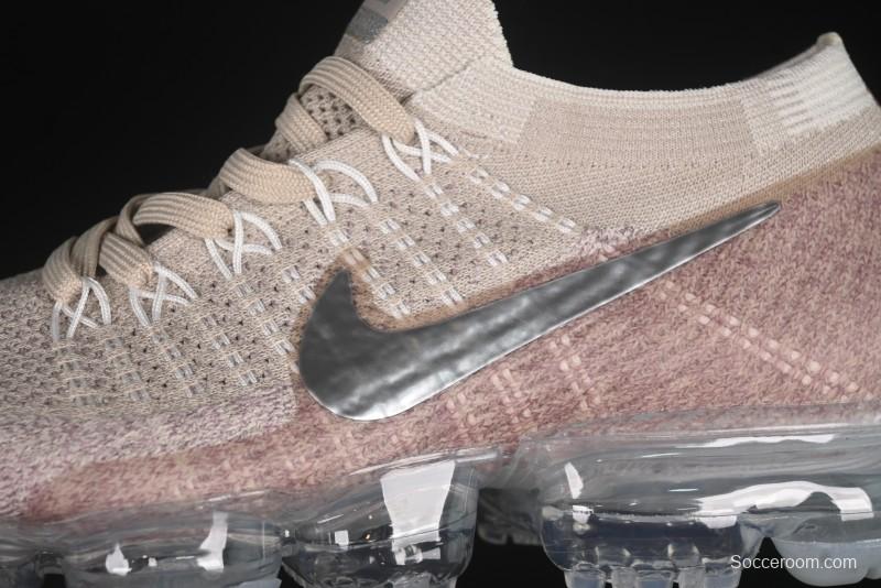 Nike Vapormax Flyknit Breathable Casual Running Shoes with Full-Length Air Cushion - 849557-202