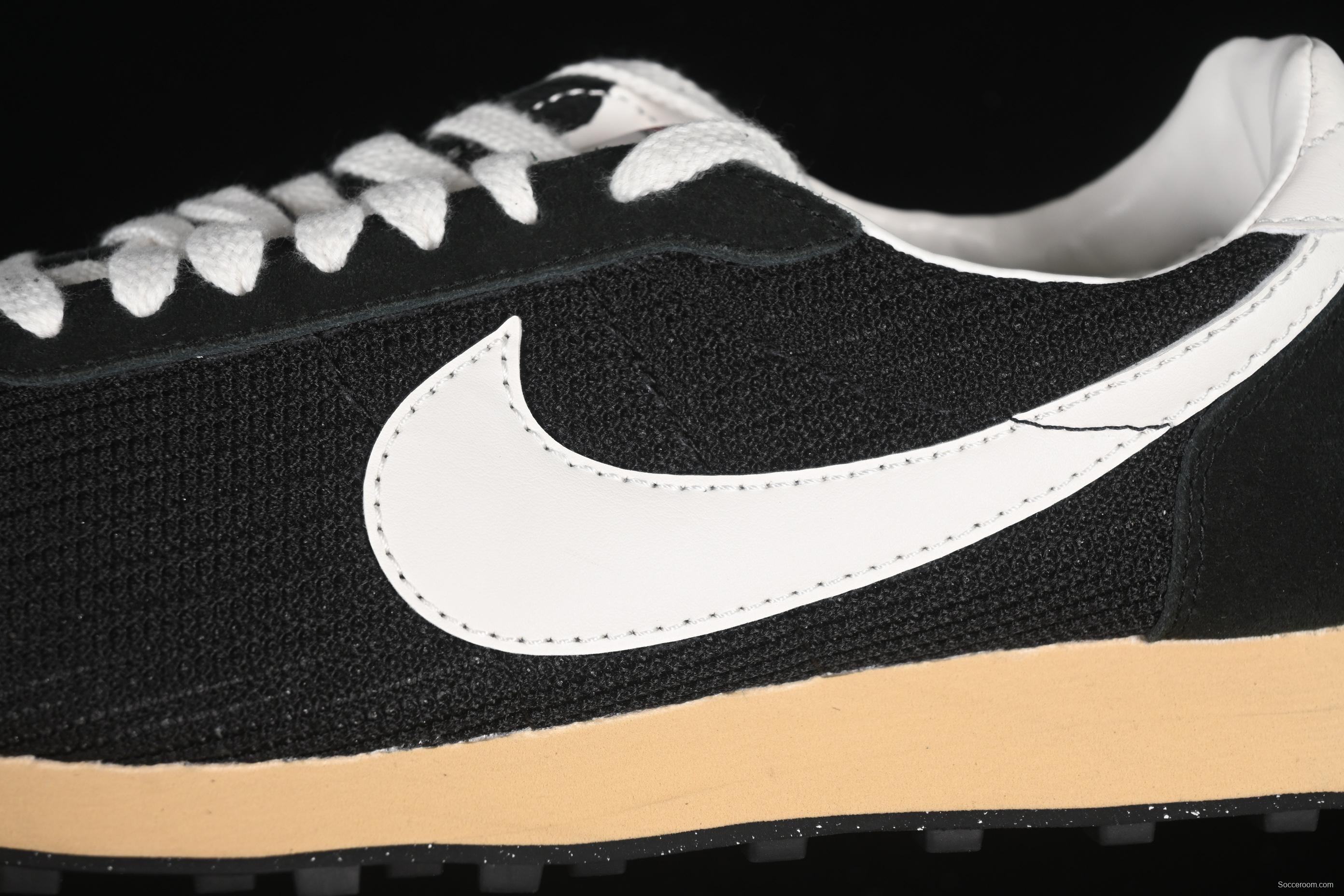 Nike Stussy Roshe Run LD-1000 Comfortable Versatile Non-Slip Wear-Resistant Waffle Low-Top Casual Running Shoes - HM0950-001