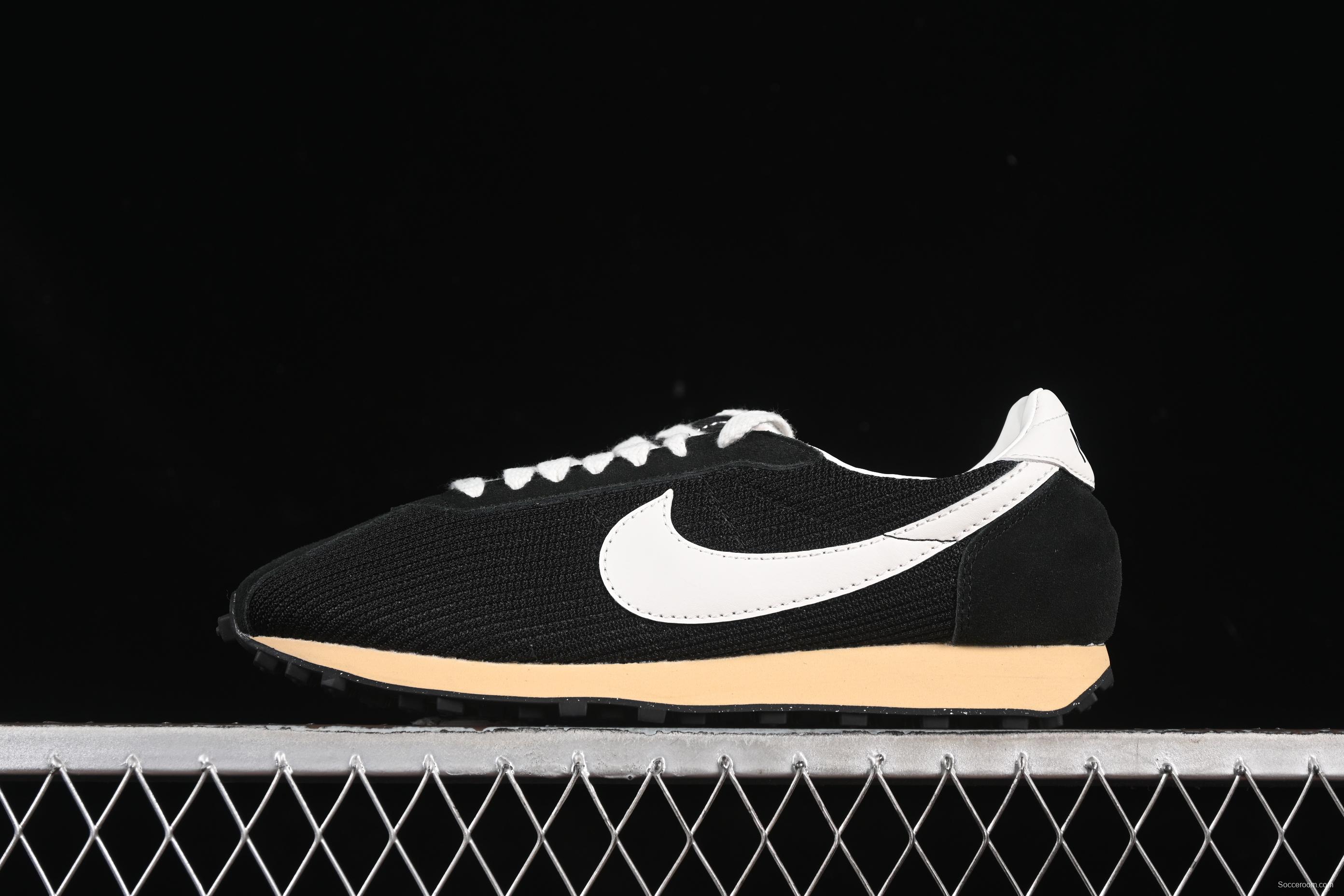 Nike Stussy Roshe Run LD-1000 Comfortable Versatile Non-Slip Wear-Resistant Waffle Low-Top Casual Running Shoes - HM0950-001