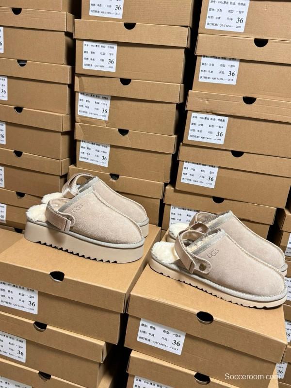 2024 Women UGG Sand Suede Slippers MJ00170