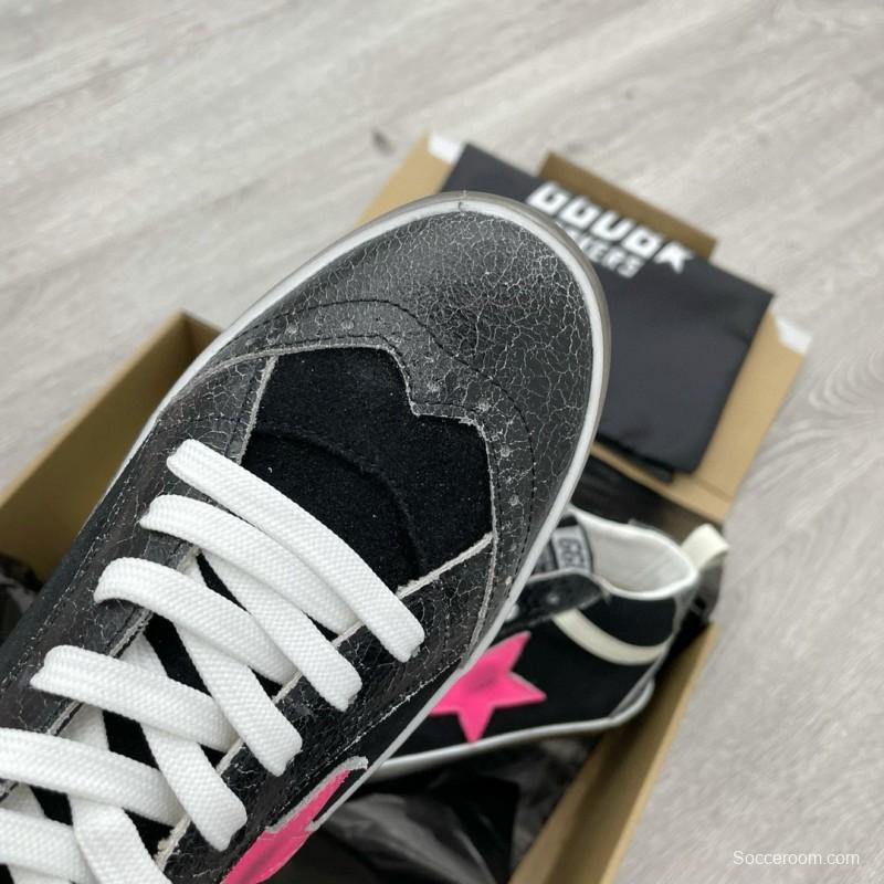 2024 Unisex GGDB Black Pink Suede Leather High-Top Sneakers MJ00300
