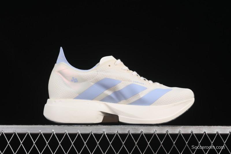 Adidas Adizero Adios 4 Men's Running Shoes Lightweight Breathable Low-Top - JS1889