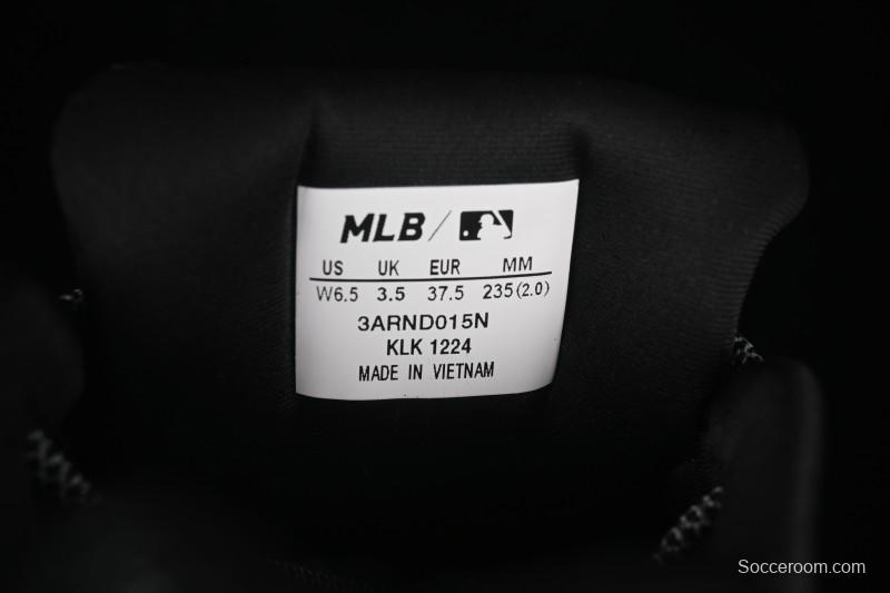 New York Yankees MLB Dome Runner Thick Sole Hollow Out Height Increasing Casual Running Shoes - 3ARND015N50BKS