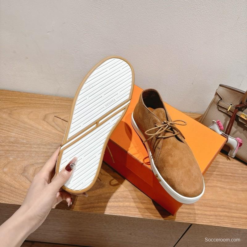 2025 Unisex H Brown Suede Classic Boots AS00380