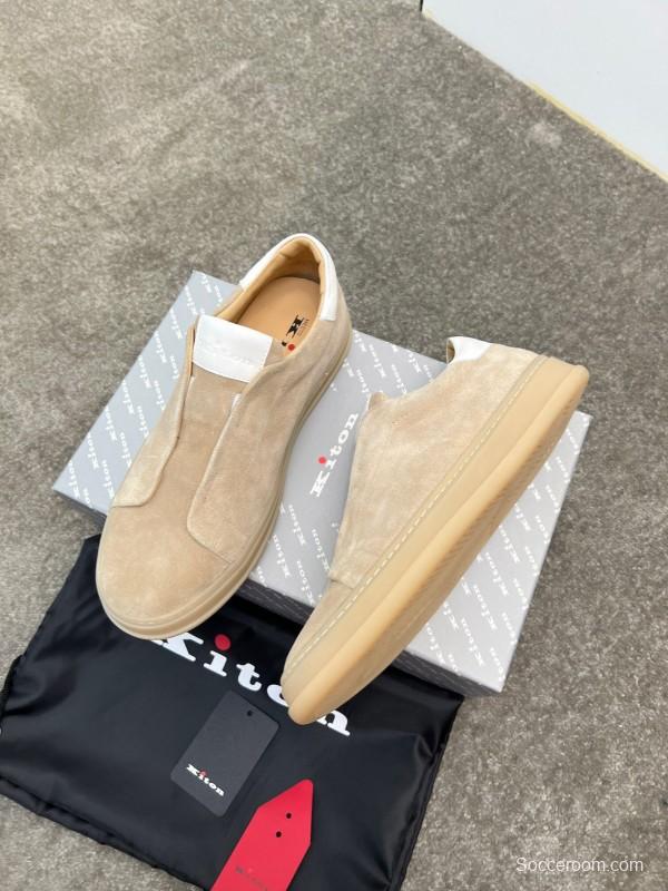 Kiton Men's Four Seasons Classic Casual Slip-On Loafer - AS00320