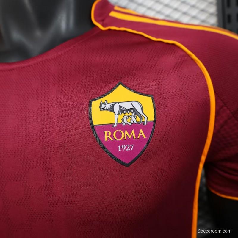 Player Version 25/26 Roma Home Jersey
