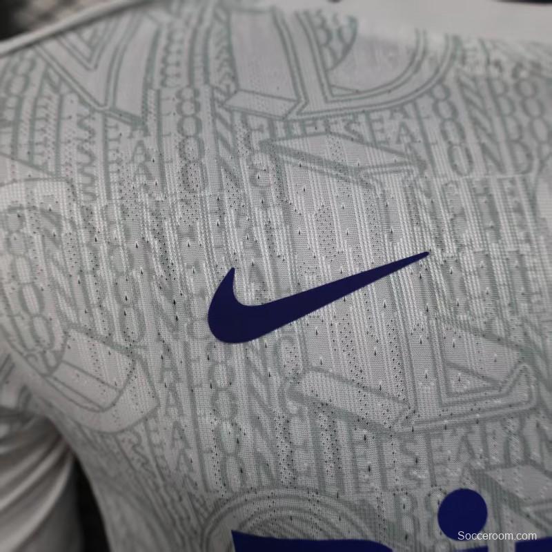 Player Version 25/26 Chelsea White Pre-Match Jersey