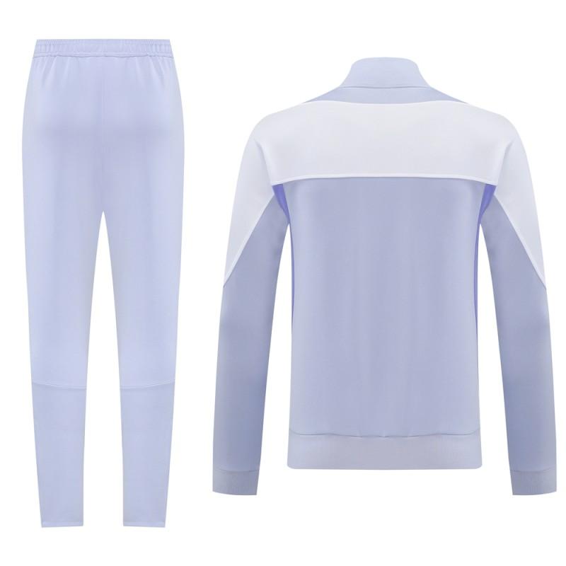 2025 NIKE Purple Full Zipper Jacket + Long Pants