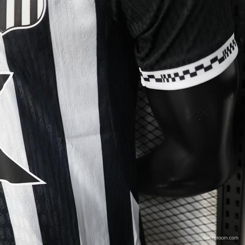 Player Version 25/26 Santos Away Jersey With Full Sponsors