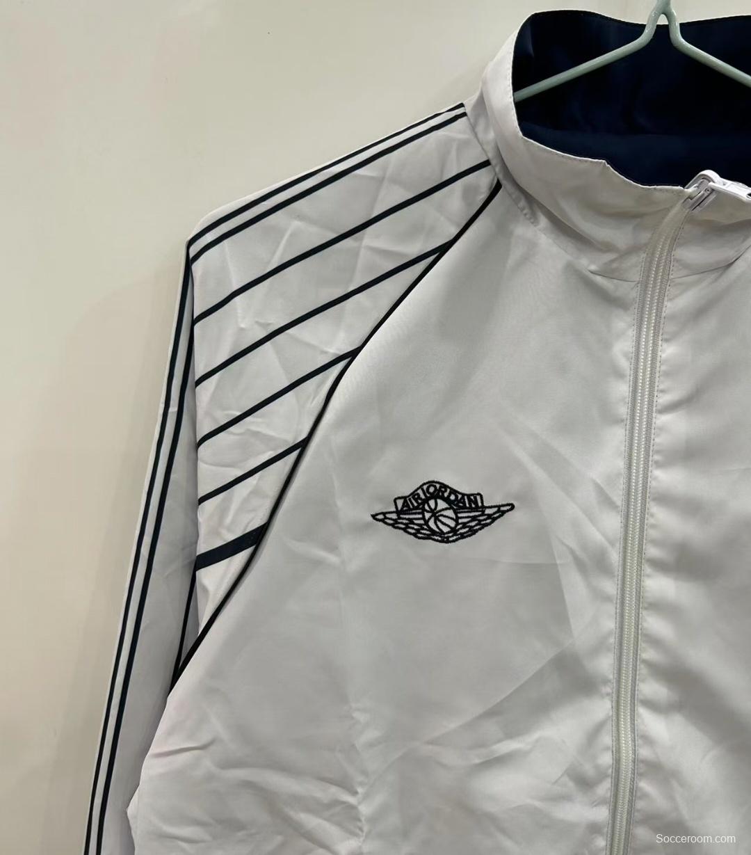 25/26 PSG Reversible White/Navy  Windbreaker