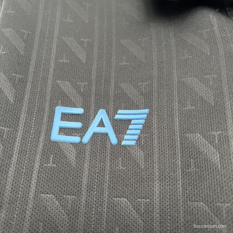 25/26 Napoli Third Black Jersey