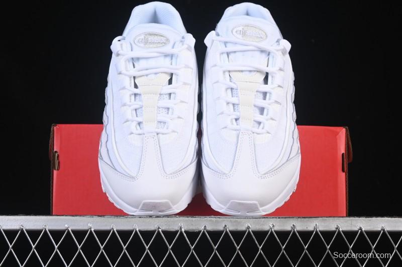 Nike Air Max 95 Retro Cushioned Running Shoes with Air Sole - CT1268-100
