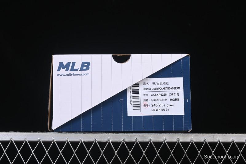 Adidas NY MLB Chunky Liner Pocket Monogram New York Yankees Platform Sneakers - 3ASXP025N50GRS