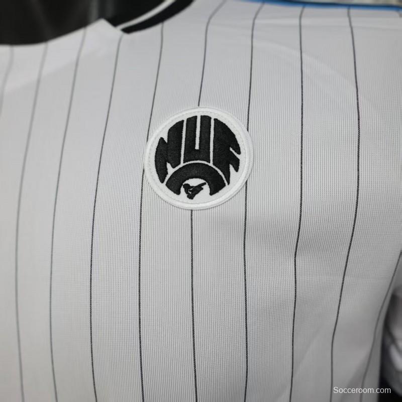 Player Version 25/26 Newcastle United Adidas Original Blue Jersey