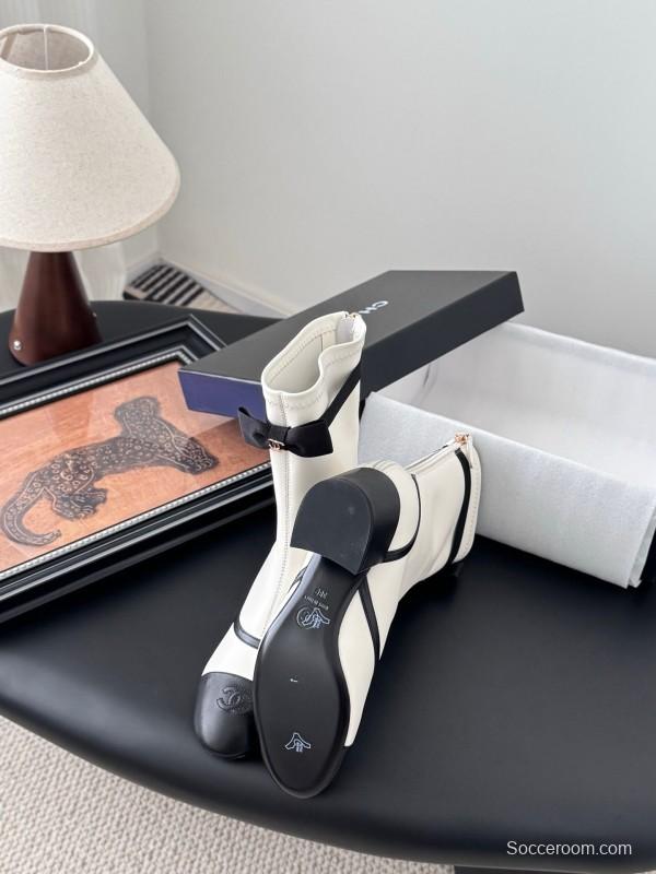 Chanel 2025 SS New Bow Ankle Boots - LY00