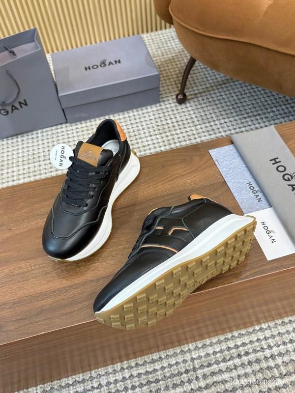 Hogan H-STRIPES Series Couple High Platform Dad Shoes Sneakers - AS00350