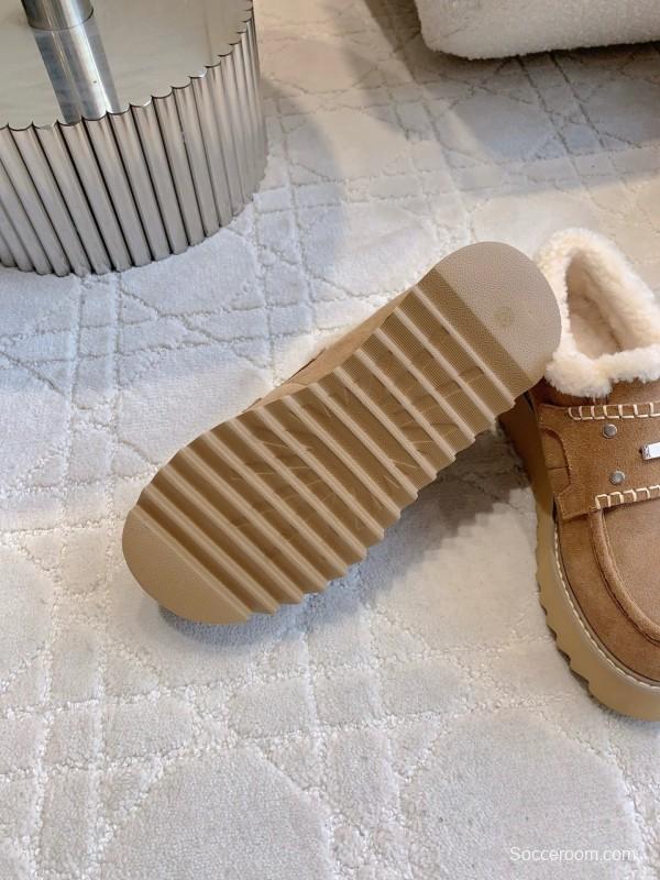 UGG 2025/SS Wool Warm Platform Casual Shoes - AS00300