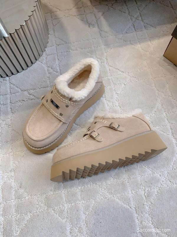 UGG 2025 SS Wool Warm Platform Casual Boots - AS00300