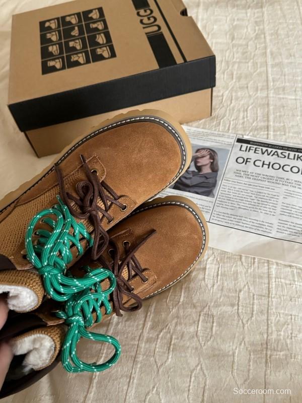 Agoge Autumn Winter New British Style Ankle Boots Martin Boots - KFY00