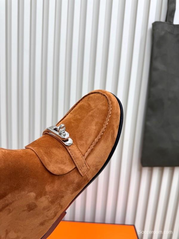Hermes Kelly Buckle Ankle Boots - LY00390