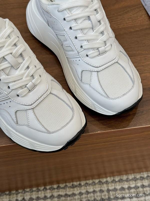 Hogan H-STRIPES Series Couple Thick Sole Dad Shoes Leisure Sneakers - LY00370/LY00380