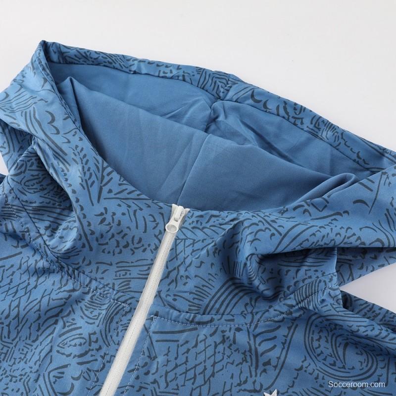 25/26 Olympique Marseille Half Zipper Jacket+Long Pants S-2XL