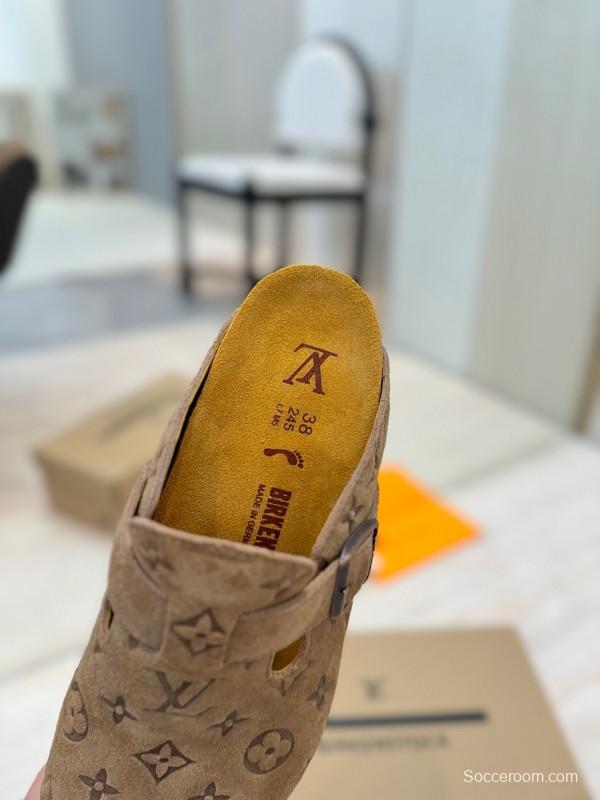 Louis Vuitton Louis Vuitton × BIRKENSTOCK Boston Soft Sole Mule Slippers - KFY00300