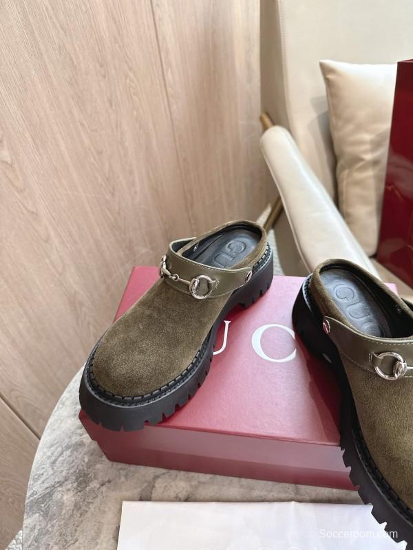Gucci Women's Mule Shoes with Horsebit Detail - LY00300